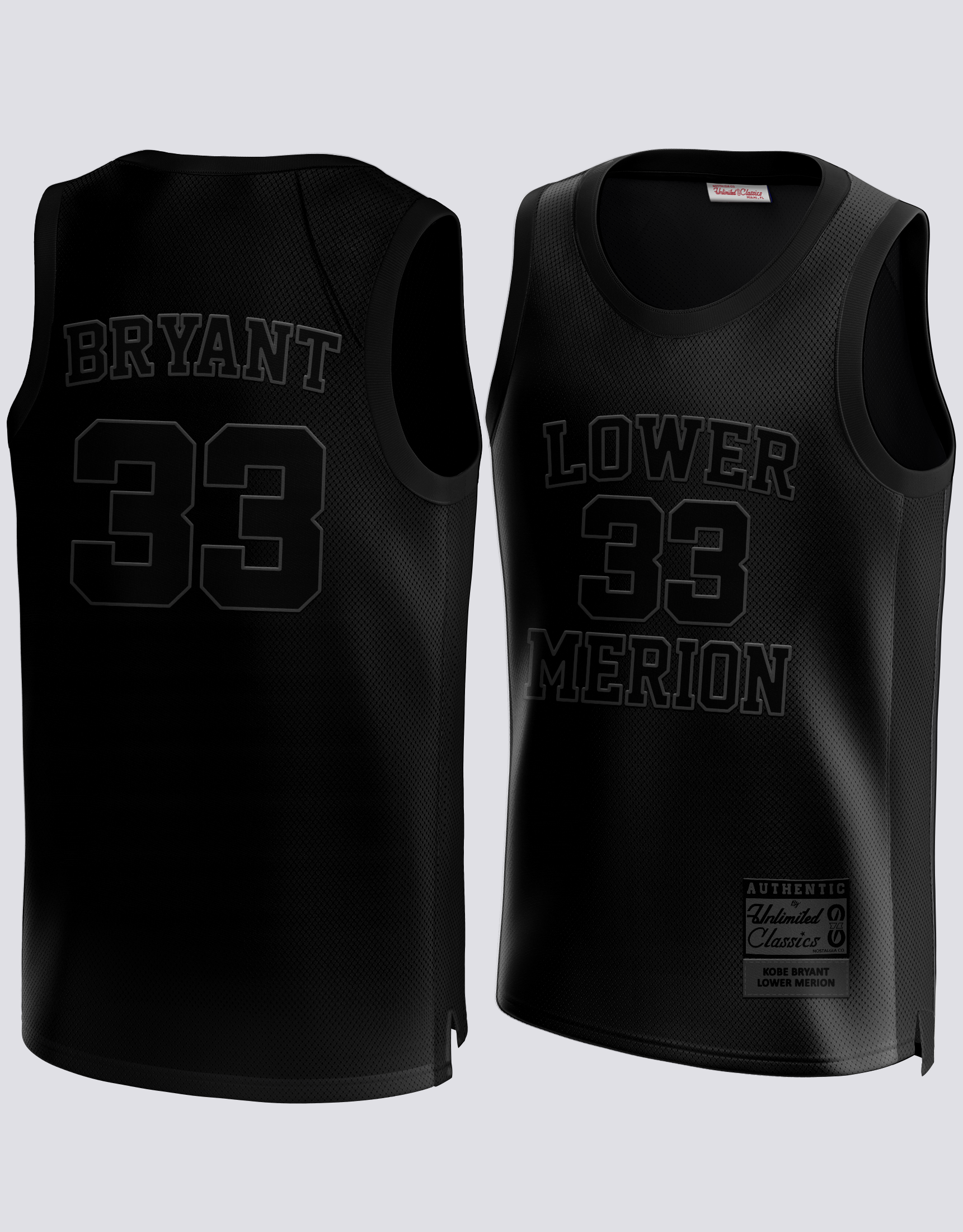 Kobe Bryant 33 Lower Merion High School White Basketball Jersey