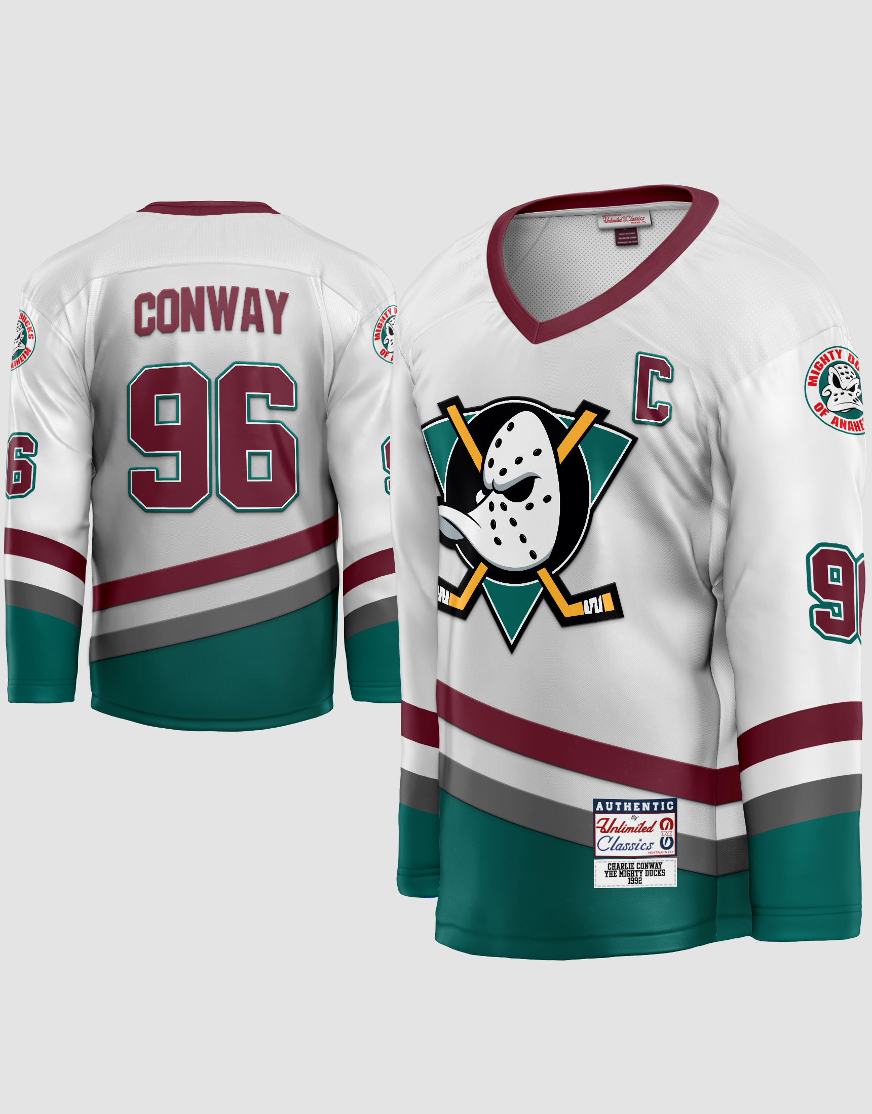 Mighty ducks d5 hot sale jersey