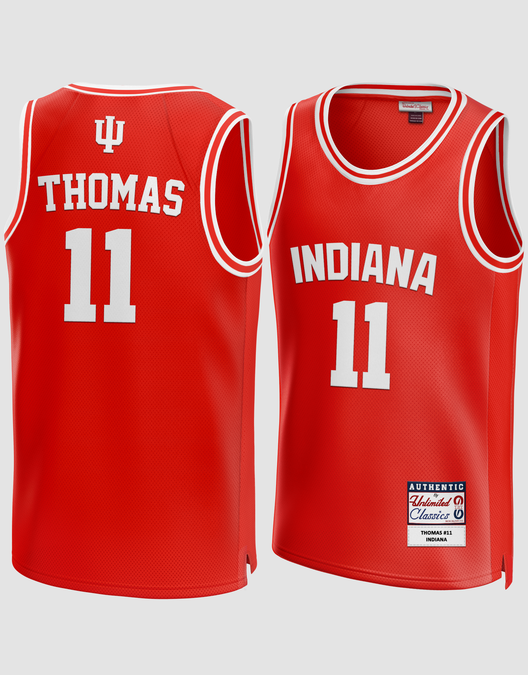 Unlimited Classics Isiah Thomas #11 Indiana Hoosiers Basketball Jersey S