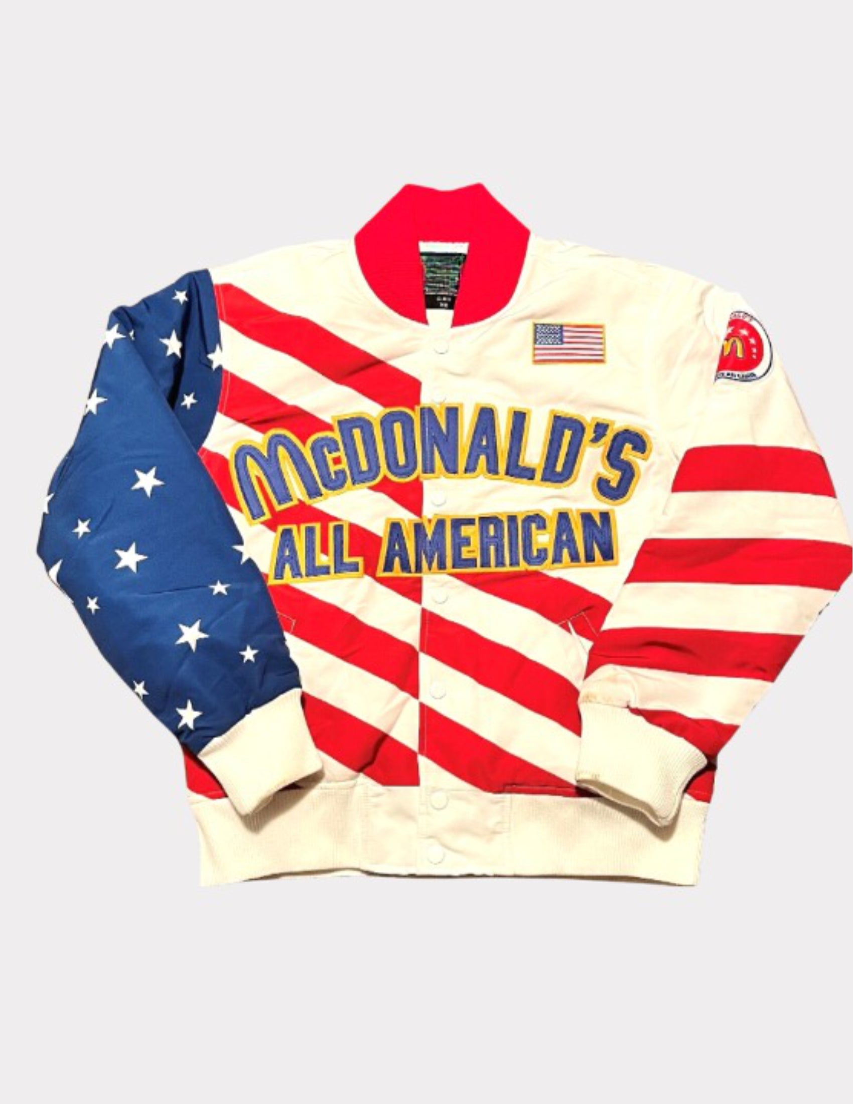 Oversized Varsity Usa Mesh Hockey Jersey Top