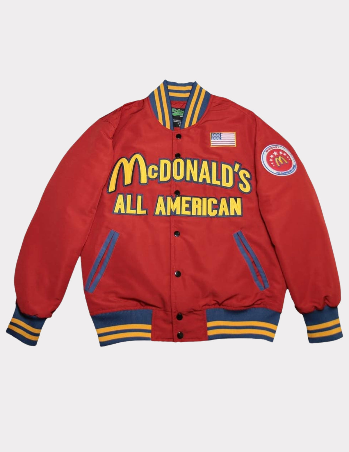 McDonald’s All American Kobe Bryant #33 Red Varsity Jacket