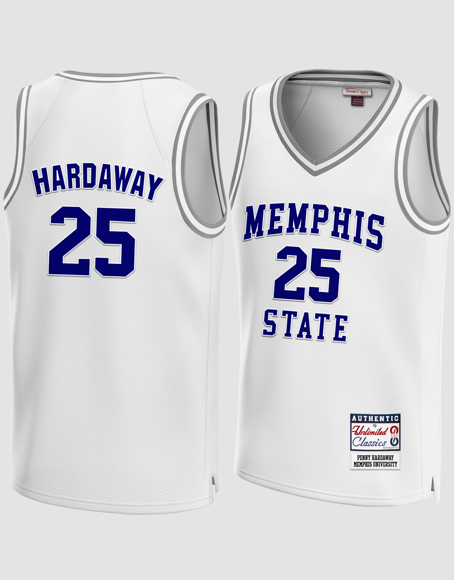 Unlimited Classics Get Hardaway #25 Memphis University Basketball Jersey Online in The USA XL