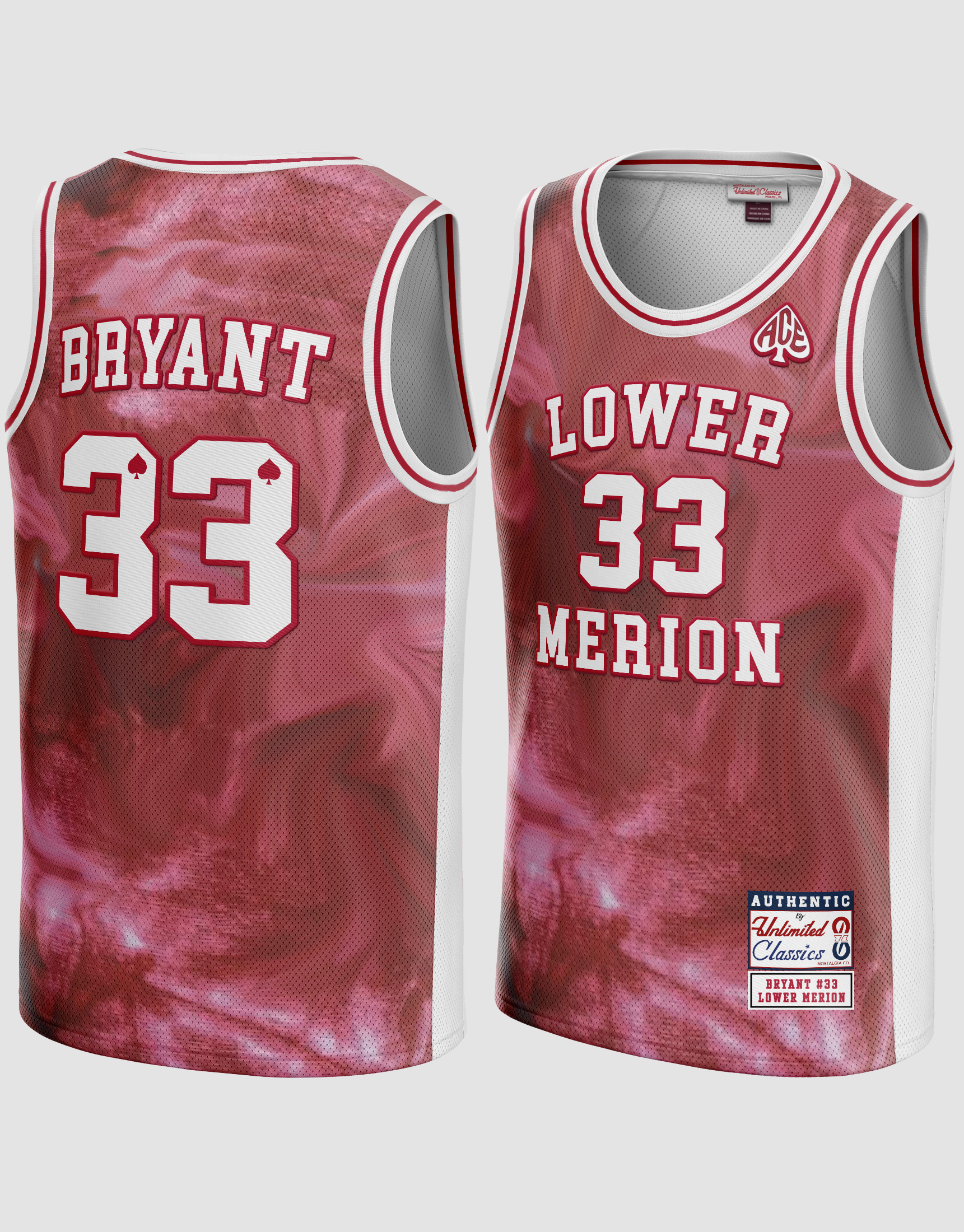 Lakers 33 Kobe Bryant Lower Merion High School Stitched NBA Jersey