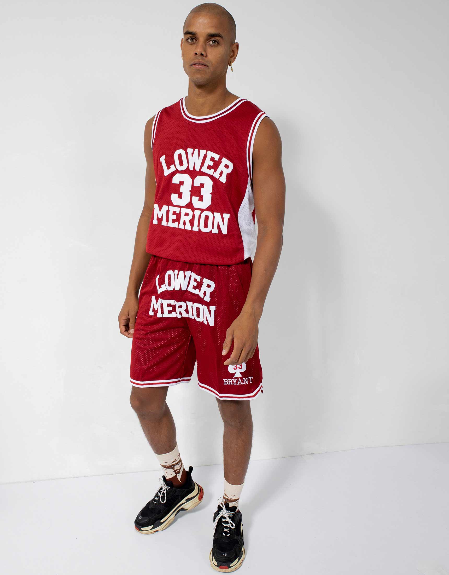 Kobe Bryant 33 Lower Merion High School White Basketball Jersey