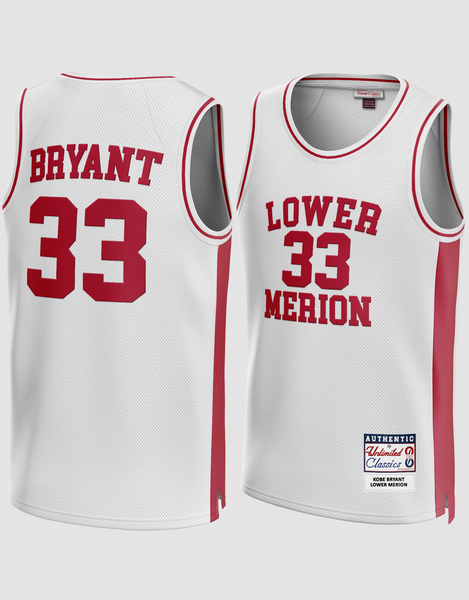 Kobe Bryant #33 Lower Merion Jersey – Jersey Junkiez
